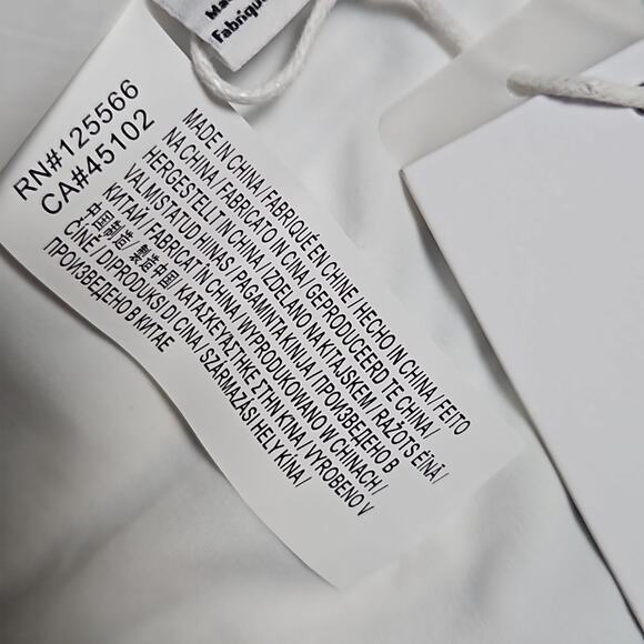 NWT Twin Striped High Rise Cheeky Bikini Bottom Sz M - Picture 8 of 10